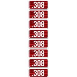 MTM AMMO CALIBER LABELS 308