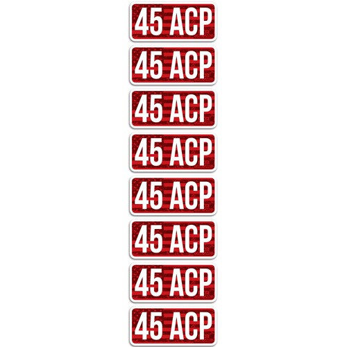 MTM AMMO CALIBER LABELS 45ACP