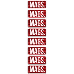 MTM AMMO CALIBER LABELS MAGS