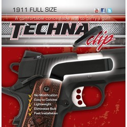 TECHNA CLIP HANDGUN RETENTION