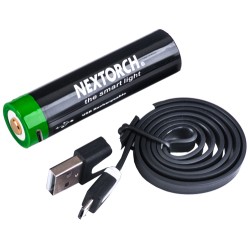 NEXTORCH 18650 USB TYPE C