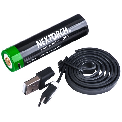 NEXTORCH 18650 USB TYPE C