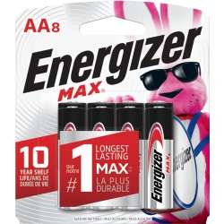 ENERGIZER MAX BATTERIES AA