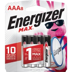 ENERGIZER MAX BATTERIES AAA