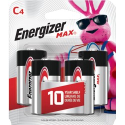 ENERGIZER MAX BATTERIES C