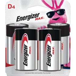 ENERGIZER MAX BATTERIES D