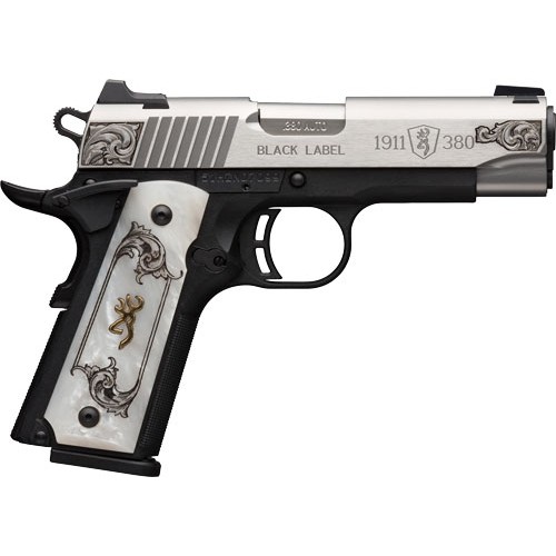 BG 1911-380 MED. S/S ENGRAVED