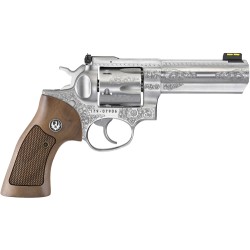 RUGER GP100 DELUXE 4" ENGRAVED