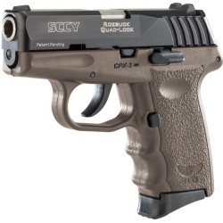 SCCY CPX3-CB PISTOL DAO 380ACP