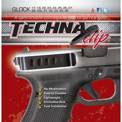 TECHNA CLIP HANDGUN RETENTION