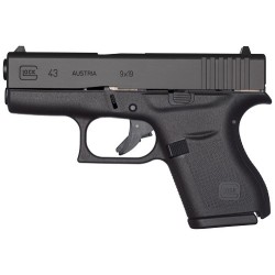 GLOCK 43 9MM LUGER FS 6-SHOT