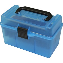 MTM DELUXE AMMO BOX 50-ROUNDS