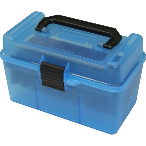 MTM DELUXE AMMO BOX 50-ROUNDS
