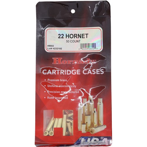 HORNADY UNPRIMED CASES 22
