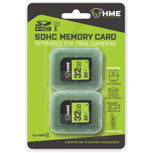 HME SD MEMORY CARD 32GB 2PK