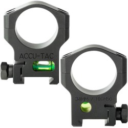 ACCU-TAC 34MM SCOPE RINGS