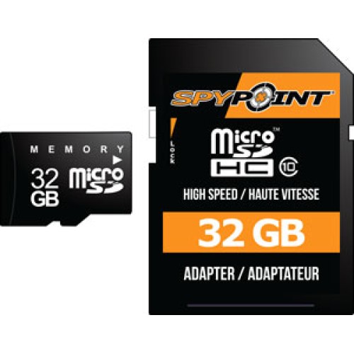 SPYPOINT TRAIL CAM 32GB MICRO/
