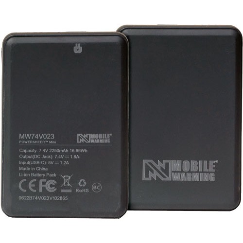 MOBILE WARMING 7.4V BATTERY &