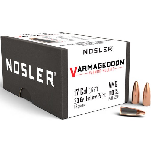 NOSLER BULLETS 17 CAL .172
