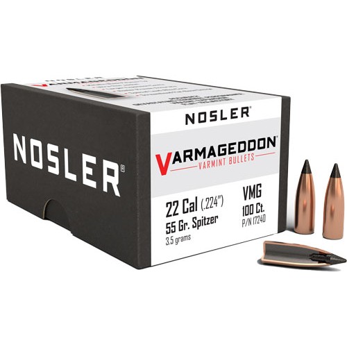 NOSLER BULLETS 22 CAL .224