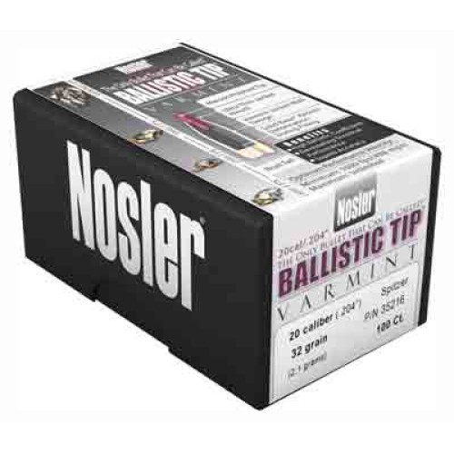 NOSLER BULLETS 20 CAL .204