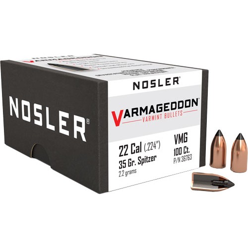NOSLER BULLETS 22 CAL .224