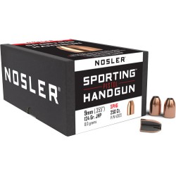 NOSLER BULLETS 9MM .355