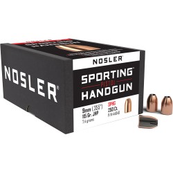 NOSLER BULLETS 9MM .355