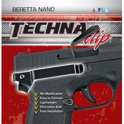 TECHNA CLIP HANDGUN RETENTION