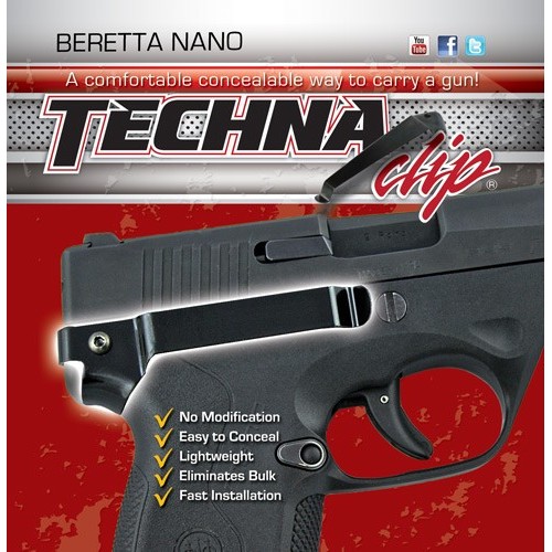 TECHNA CLIP HANDGUN RETENTION