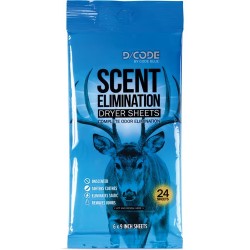 D-CODE DRYER SHEETS 24-PACK