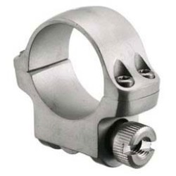 RUGER 3K RING S/S LOW 1"