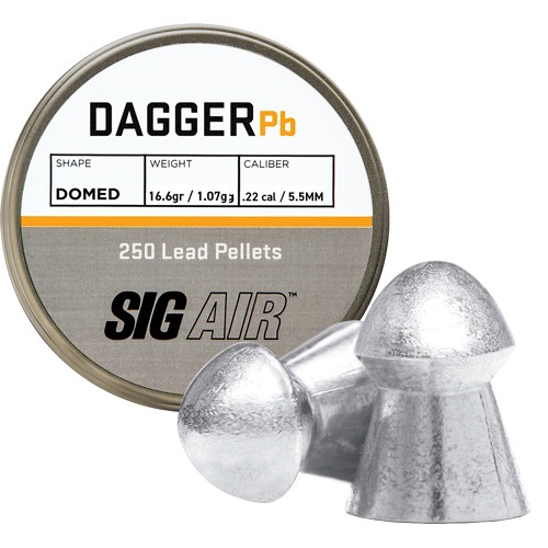 SIG PELLETS 22 DAGGER DOMED
