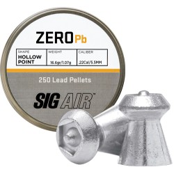 SIG PELLETS 22 ZERO 16.6GR