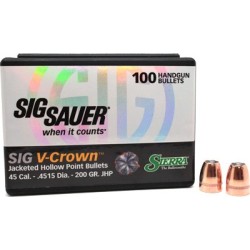 SIERRA BULLETS .45 CAL .4515