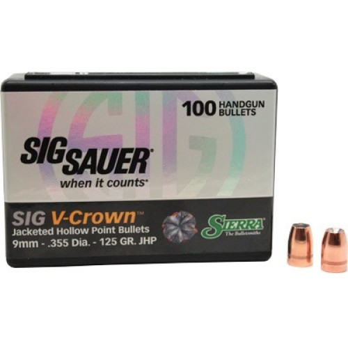 SIERRA BULLETS 9MM .355