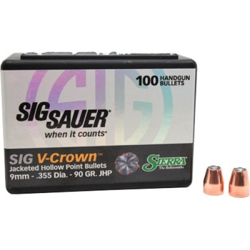 SIERRA BULLETS 9MM .355