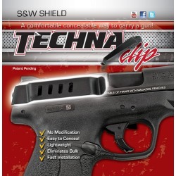 TECHNA CLIP HANDGUN RETENTION