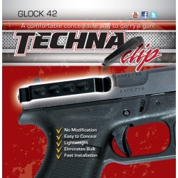 TECHNA CLIP HANDGUN RETENTION