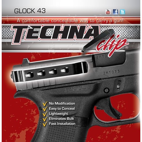 TECHNA CLIP HANDGUN RETENTION