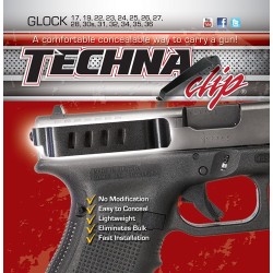 TECHNA CLIP HANDGUN RETENTION