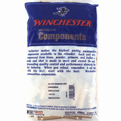 WINCHESTER UNPRIMED CASES