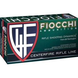 FIOCCHI 7MM-08 REM 139GR PSP