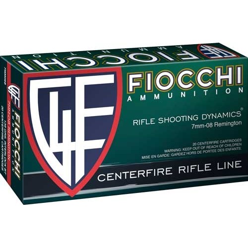 FIOCCHI 7MM-08 REM 139GR PSP