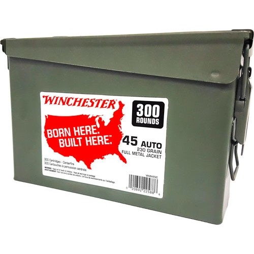 WINCHESTER 45 ACP 230GR FMJ-RN